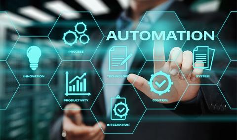 Business automation graphic